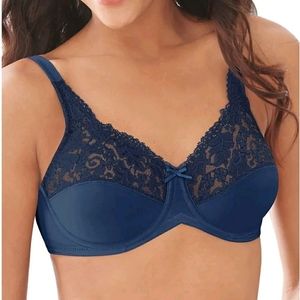 Lilyette 36G Sailor blue bra #428